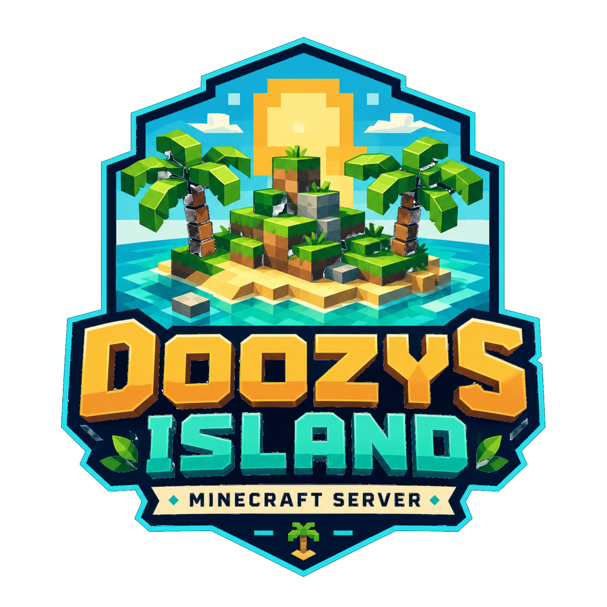 Doozys Island Minecraft server logo